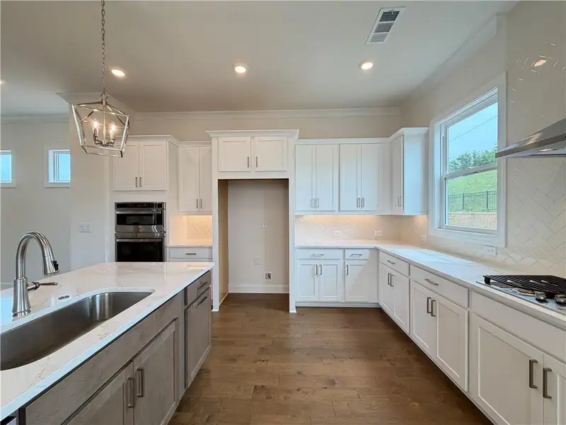 Furnished interior view inside a new home in , Cumming (Image 6).