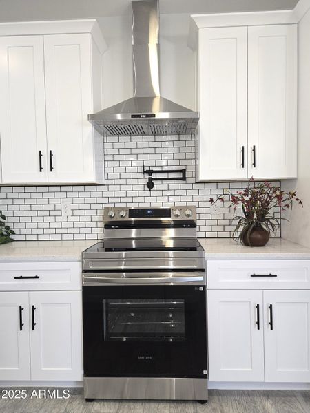 Stainless steel appliances