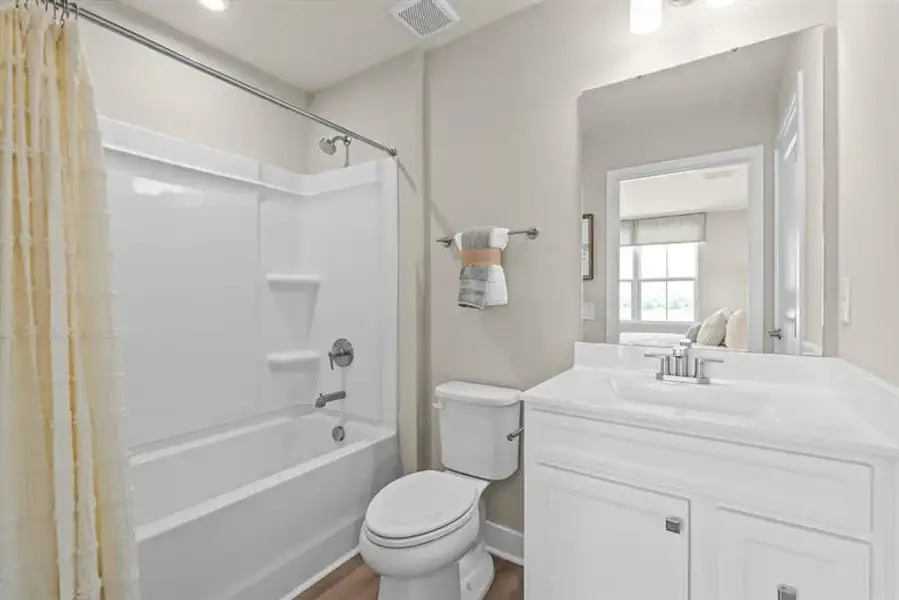 Furnished interior view inside a new home in Reidville Villas, Reidville (Image 39).