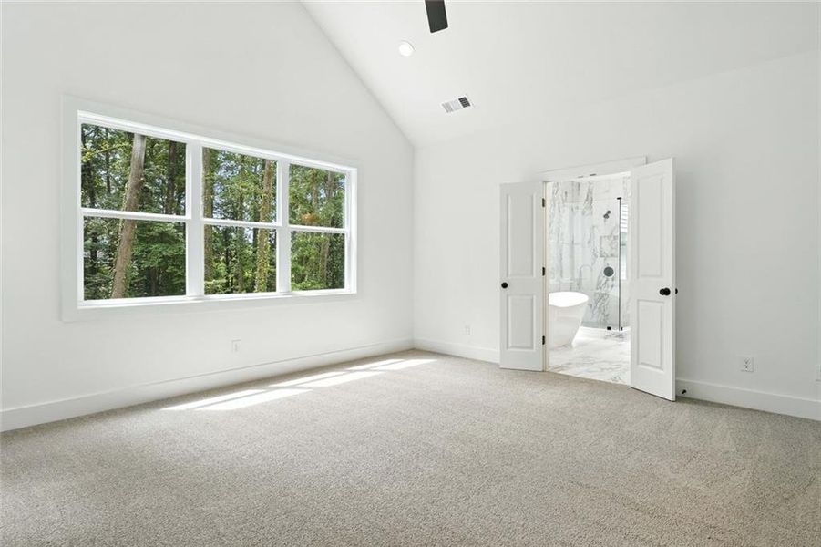 Spacious, unfurnished interior of a new home in , Marietta (Image 17).