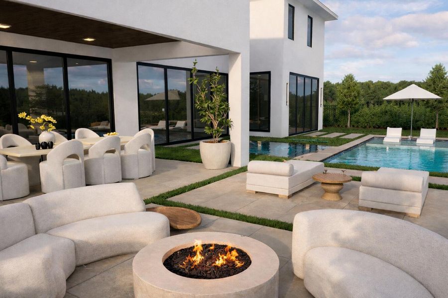 Backyard Rendering Backyard Rendering