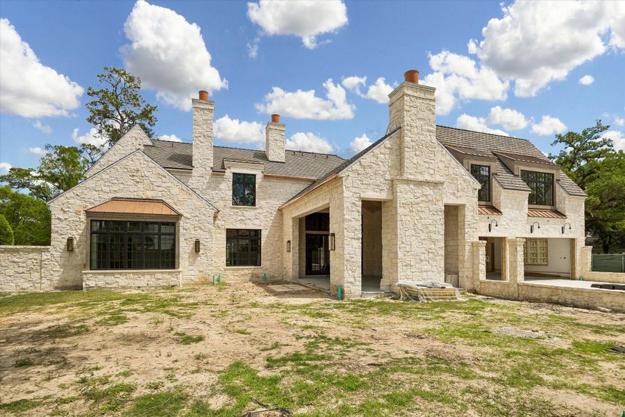 Front exterior of a new home in , Houston, TX, highlighting curb appeal (Image 13).