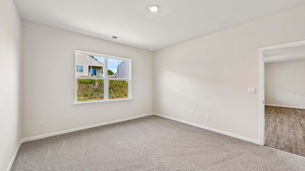 Spacious, unfurnished interior of a new home in Cline Village, Conover (Image 25). Spacious, unfurnished interior of a new home in Cline Village, Conover (Image 25).
