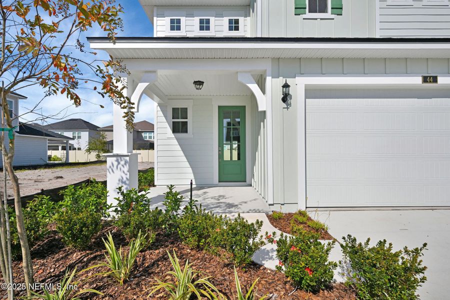 Exterior details and patio area of a home in Seabrook Village at Nocatee, Ponte Vedra (Image 3).
