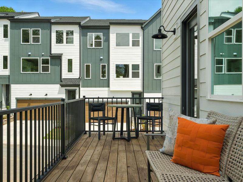 Representative exterior details of a home built from the Beau by Tri Pointe Homes in Archer Row, Charlotte (Image 3).