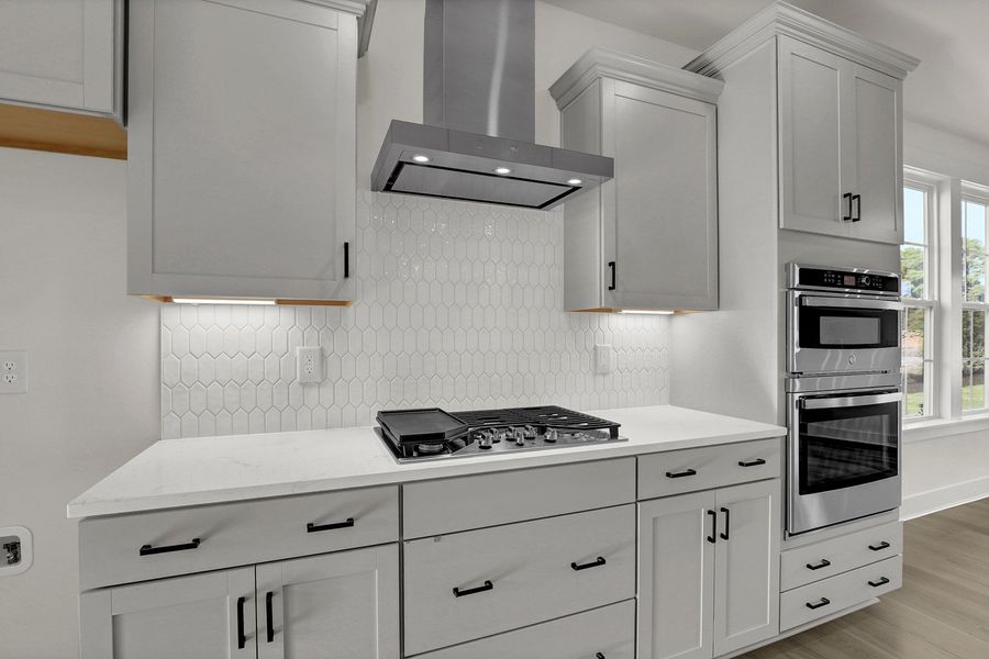 Furnished interior view inside a new home in East Wynd, Hampstead (Image 7).