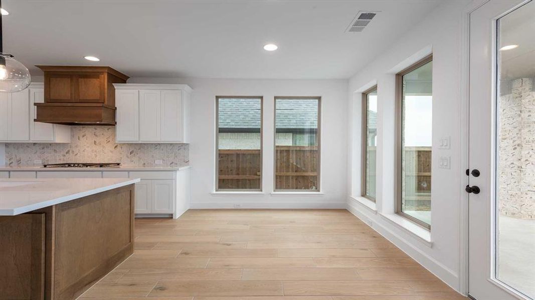 Furnished interior view inside a new home in North Sky 55', Celina (Image 17).