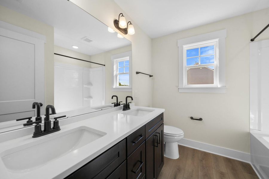 Furnished interior view inside a new home in Monterra, Kernersville (Image 14).