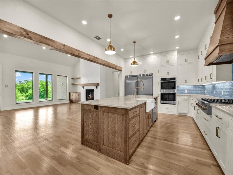 Furnished interior view inside a new home in , Fort Worth (Image 8).
