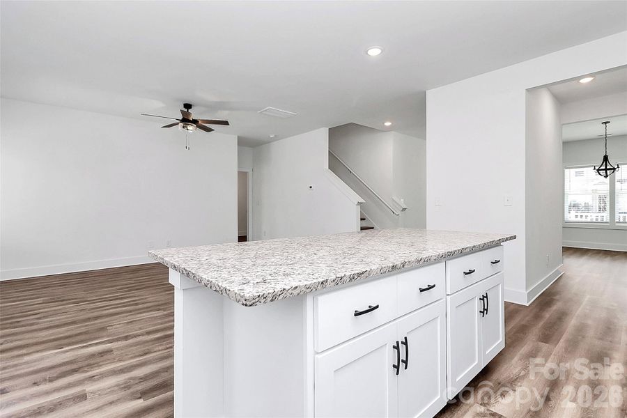 Furnished interior view inside a new home in , Monroe (Image 6).