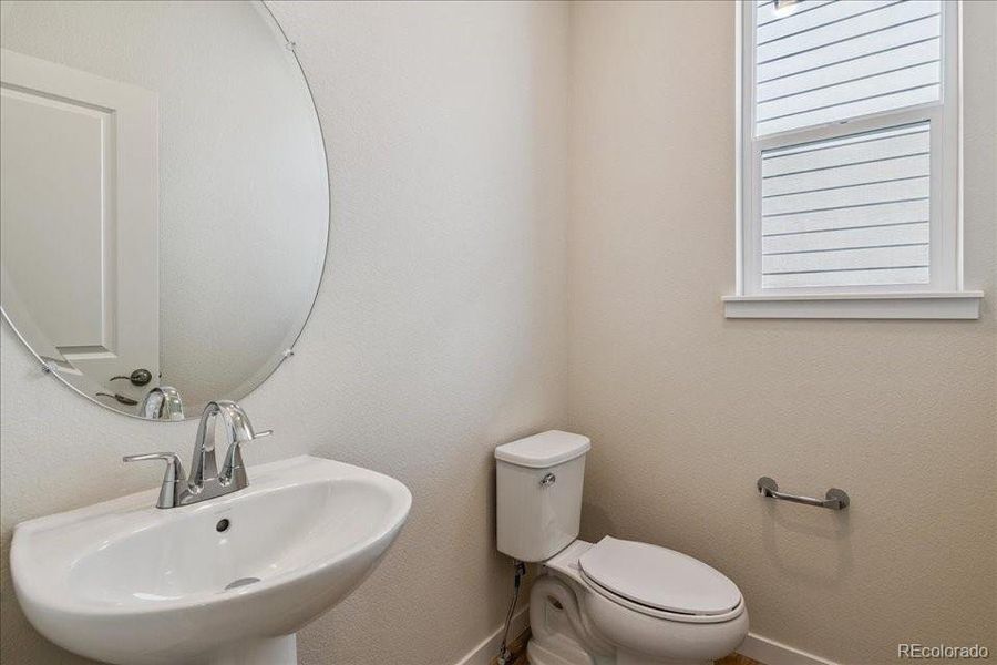 Furnished interior view inside a new home in Floret Collection at Alder Creek, Parker (Image 6).