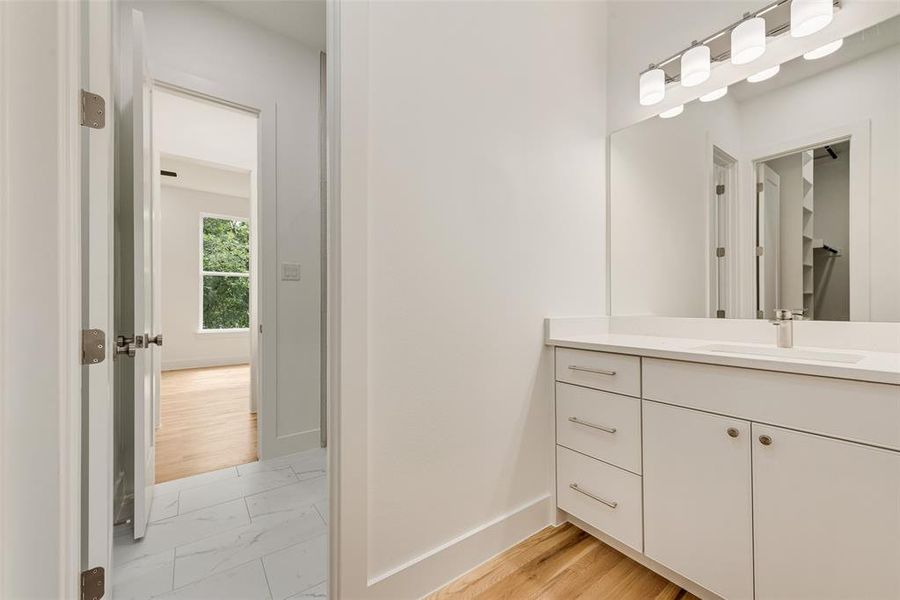 Furnished interior view inside a new home in , Dallas (Image 16). Furnished interior view inside a new home in , Dallas (Image 16).
