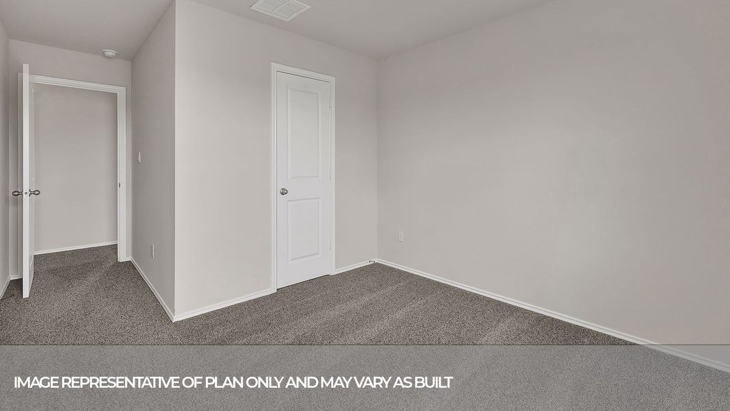 Representative unfurnished interior of a home built from the The Hannah by D.R. Horton in Bollinger, Maxwell (Image 27). Representative unfurnished interior of a home built from the The Hannah by D.R. Horton in Bollinger, Maxwell (Image 27).