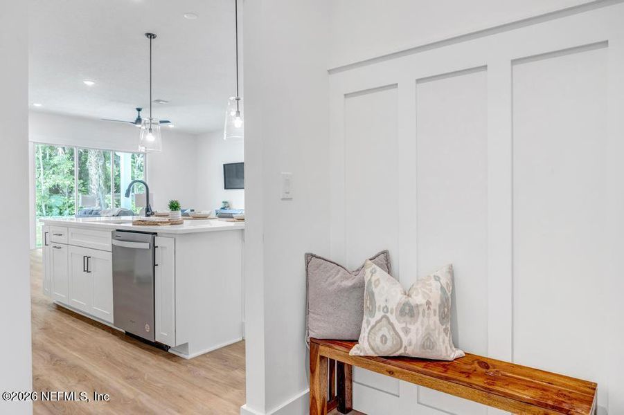 Furnished interior view inside a new home in , Jacksonville (Image 16).