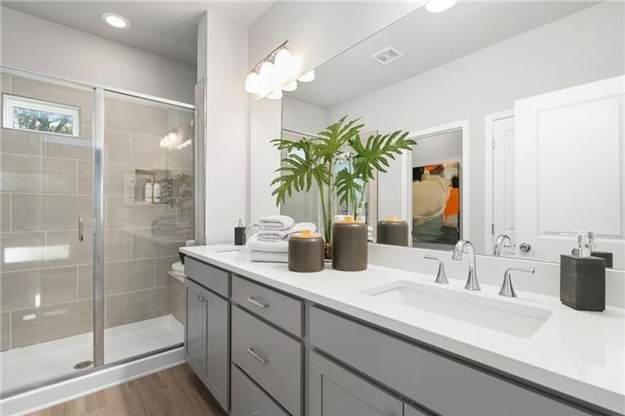 Furnished interior view inside a new home in Harmony, Auburn (Image 44).