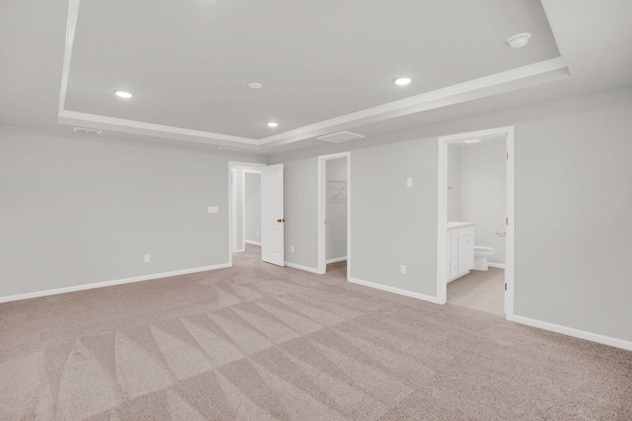 Spacious, unfurnished interior of a new home in Carriage Estates, Lexington (Image 18). Spacious, unfurnished interior of a new home in Carriage Estates, Lexington (Image 18).