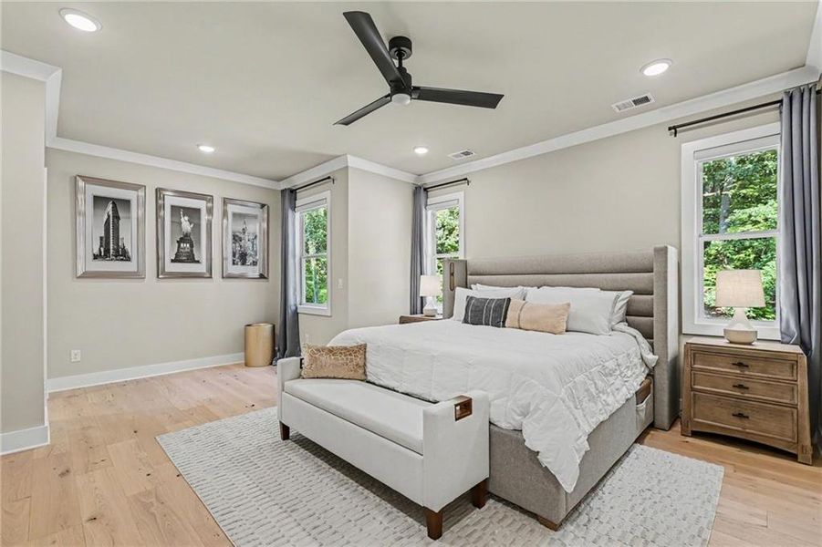 Furnished interior view inside a new home in , Smyrna (Image 20).