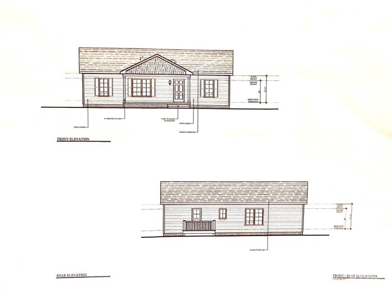 Exterior rendering of this home design in , Albemarle, NC (Image 3).