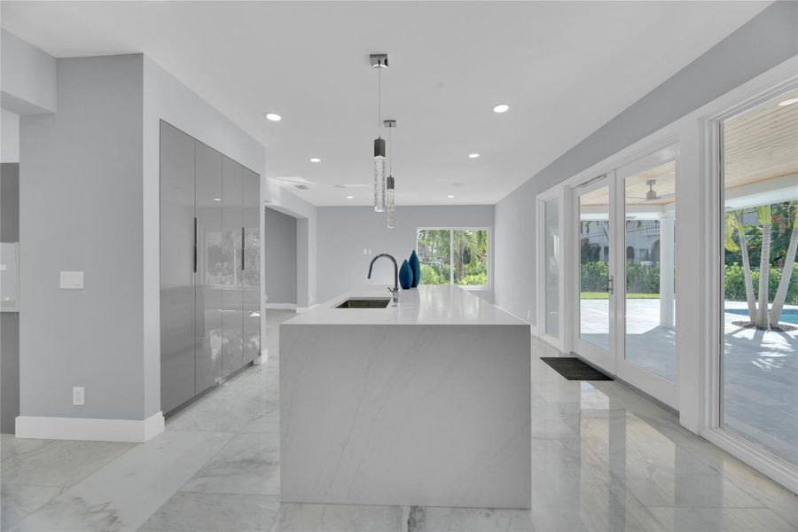 Furnished interior view inside a new home in , Fort Lauderdale (Image 6).