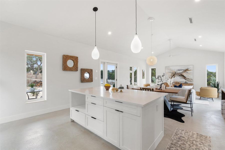 Furnished interior view inside a new home in , Wimberley (Image 16).