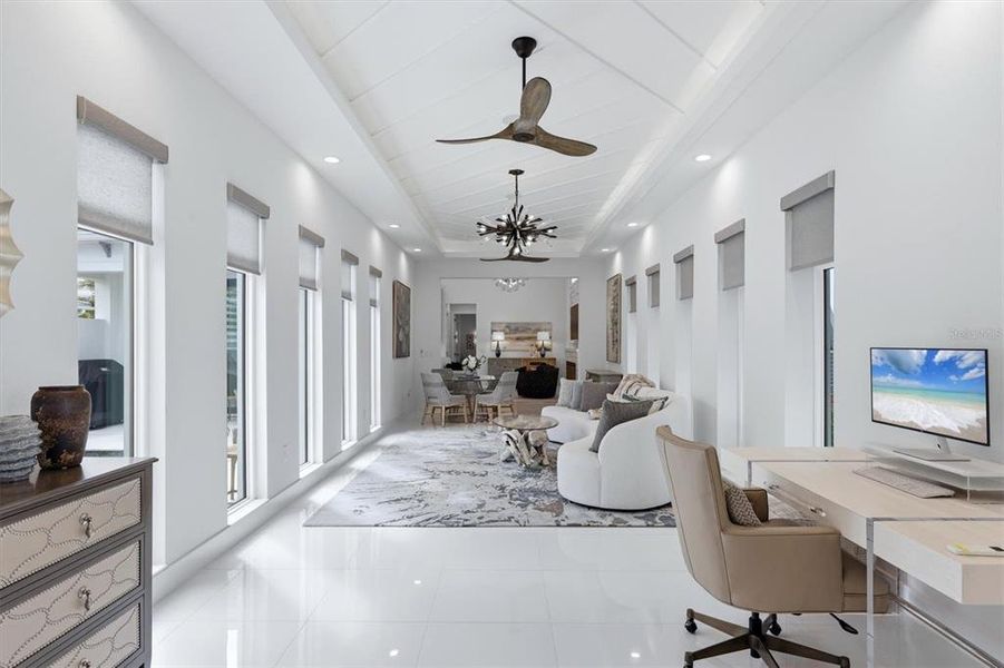 Furnished interior view inside a new home in , Bradenton (Image 29).
