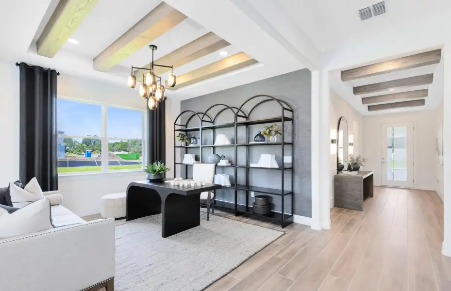 Representative furnished interior of a home built from the Scarlett by Pulte Homes in Waypointe, Port Orange (Image 10).