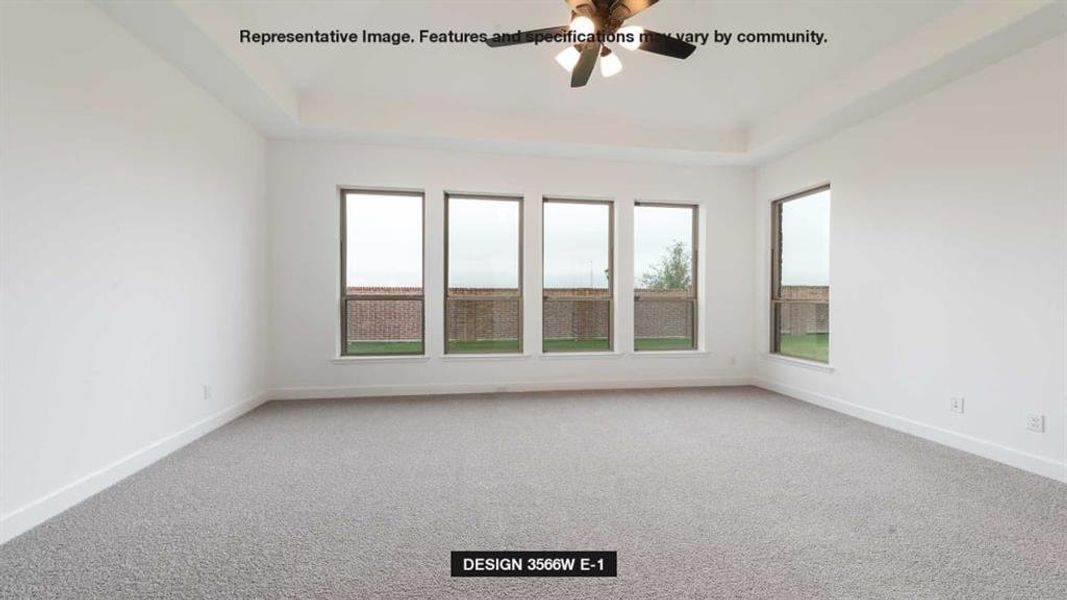 Spacious, unfurnished interior of a new home in Ventana 70', Fort Worth (Image 4).