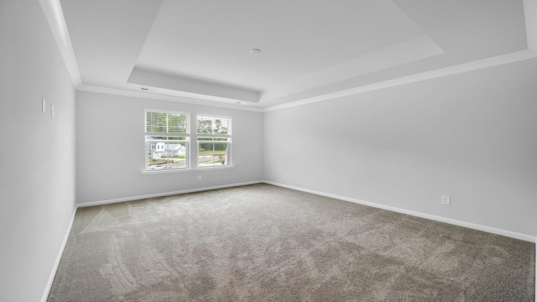 Spacious, unfurnished interior of a new home in Creekside at Andrews, Summerville (Image 25). Spacious, unfurnished interior of a new home in Creekside at Andrews, Summerville (Image 25).