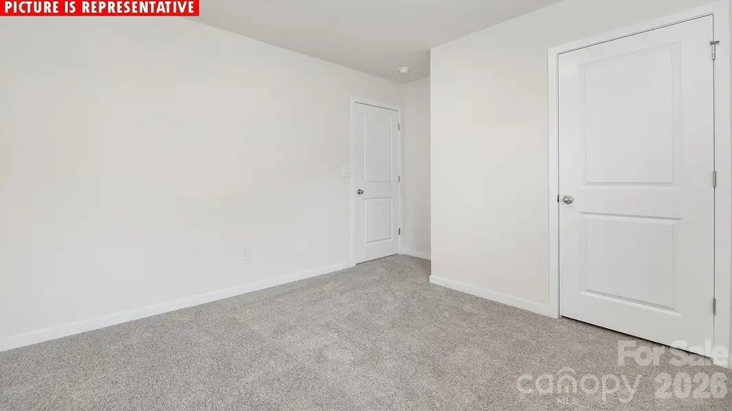 Spacious, unfurnished interior of a new home in Cardinal Creek, Charlotte (Image 16).
