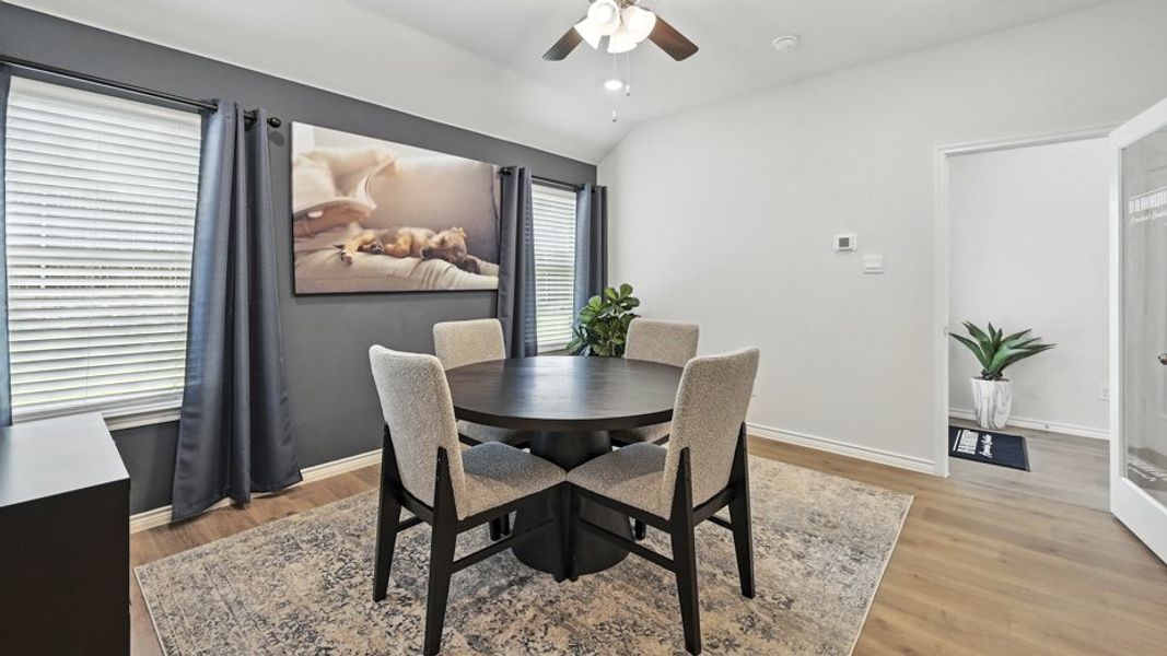 Furnished interior view inside a new home in Elevon, Lavon (Image 15). Furnished interior view inside a new home in Elevon, Lavon (Image 15).
