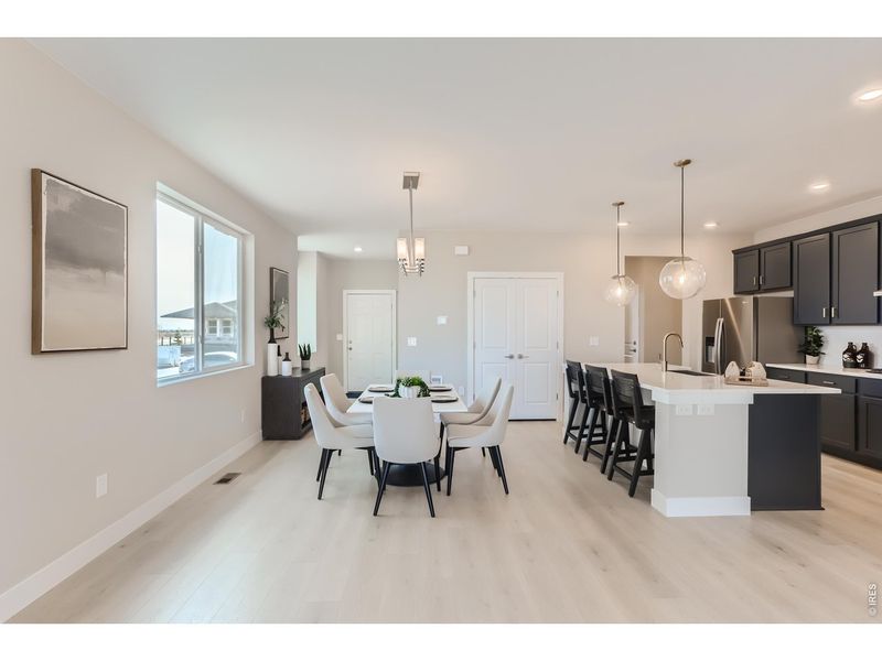 Furnished interior view inside a new home in Country Club Reserve, Fort Collins (Image 11).