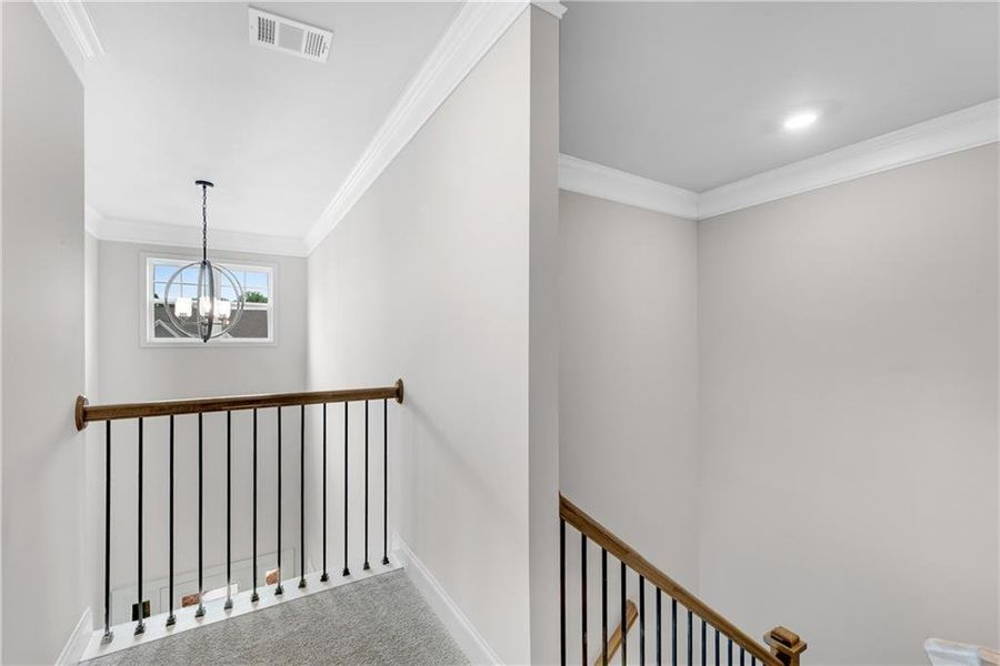 Spacious, unfurnished interior of a new home in Hidden Fields, Hoschton (Image 25).