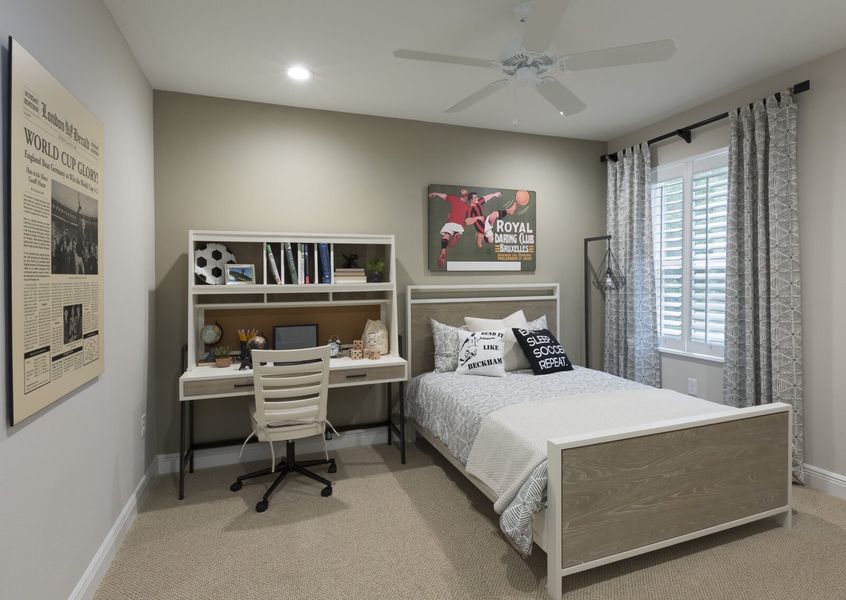 Representative furnished interior of a home built from the Kiawah 2 by Neal Communities in Verandah, Fort Myers (Image 17).