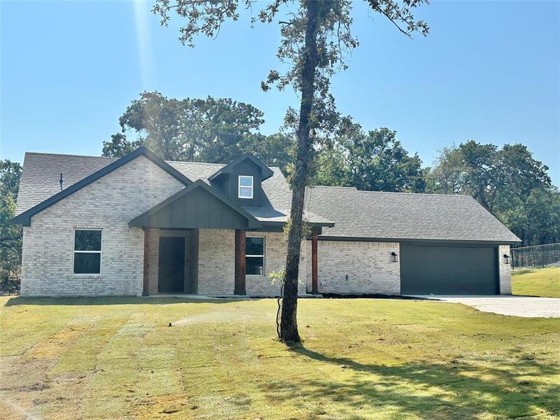 New Construction on gorgeous treed acreage