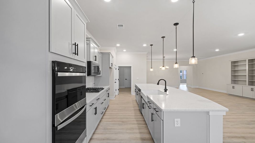 Furnished interior view inside a new home in Whitehawk Meadows, Travelers Rest (Image 9).
