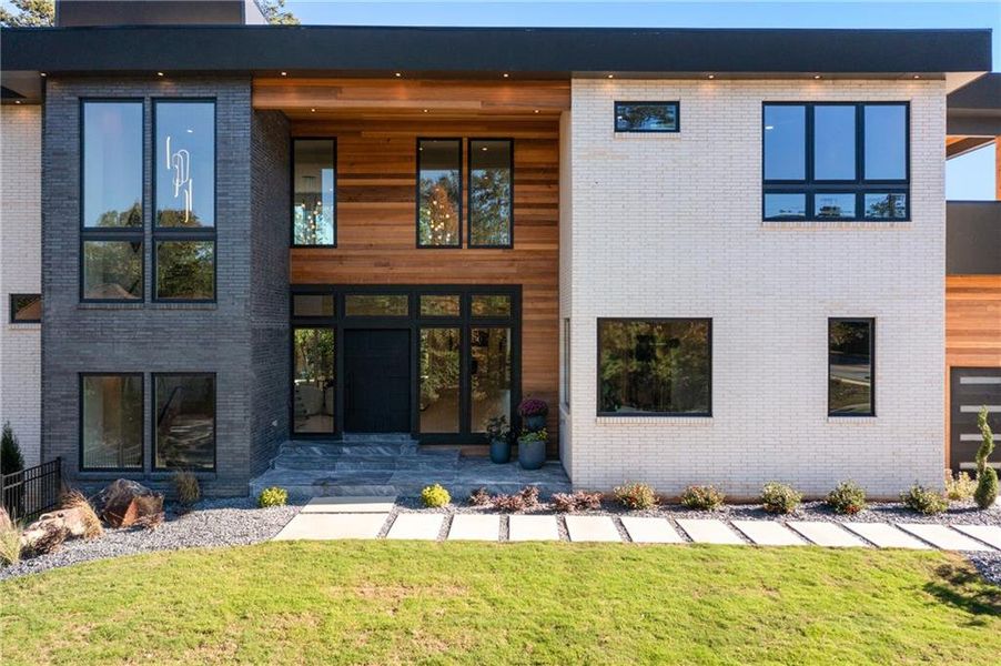 Exterior details and patio area of a home in , Atlanta (Image 42). Exterior details and patio area of a home in , Atlanta (Image 42).