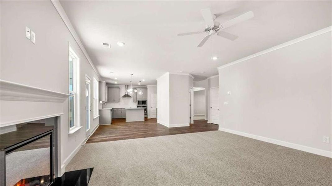 Spacious, unfurnished interior of a new home in Wildwood, Covington (Image 29). Spacious, unfurnished interior of a new home in Wildwood, Covington (Image 29).