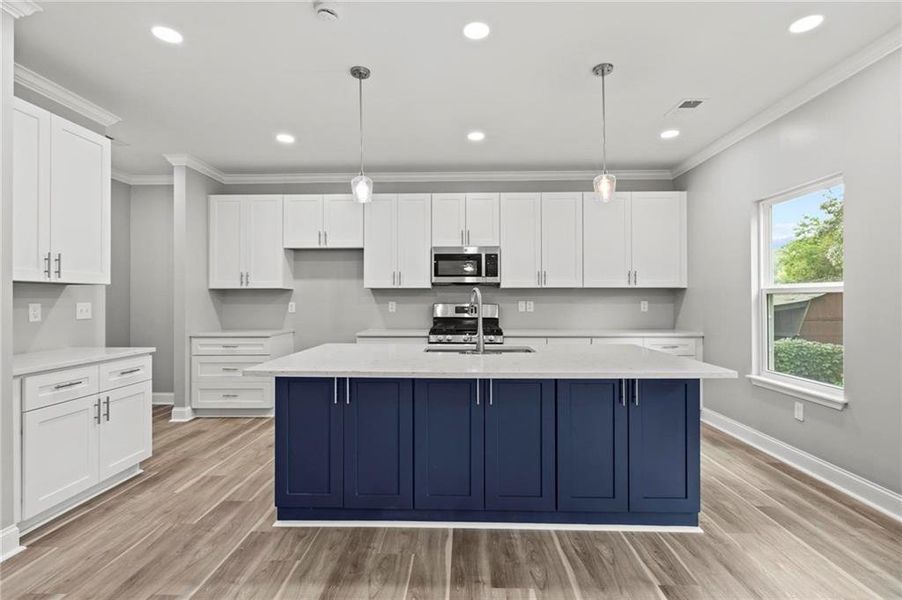 Furnished interior view inside a new home in , Douglasville (Image 13).