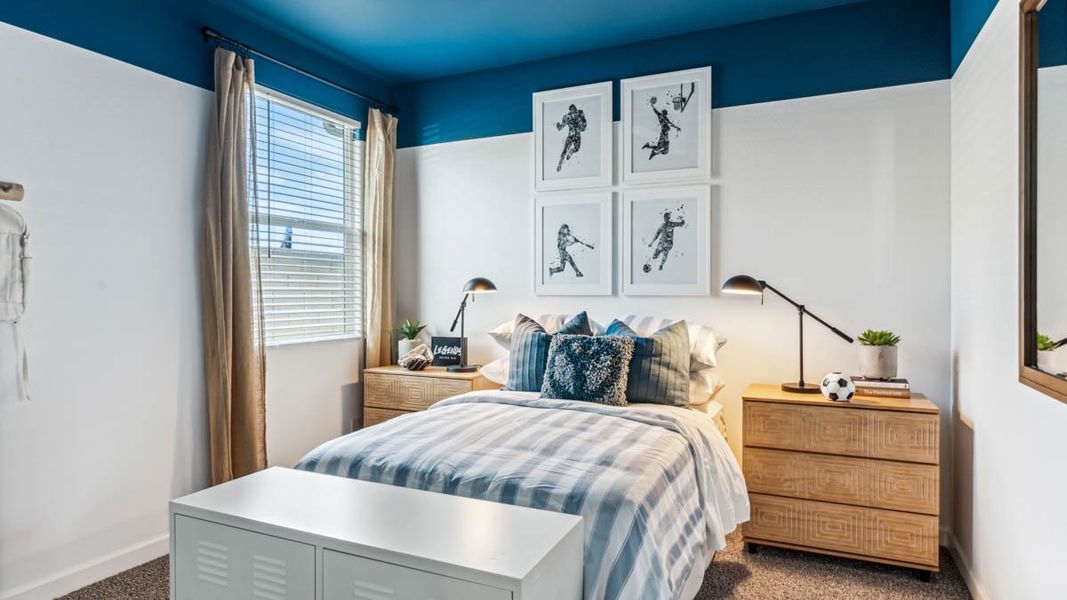 Furnished interior view inside a new home in Magma Ranch Vistas, Florence (Image 27).