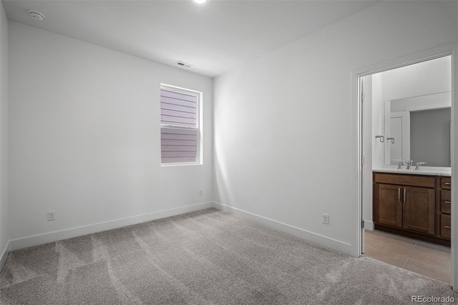 Spacious, unfurnished interior of a new home in Trailside at Cottonwood Creek, Colorado Springs (Image 15). Spacious, unfurnished interior of a new home in Trailside at Cottonwood Creek, Colorado Springs (Image 15).