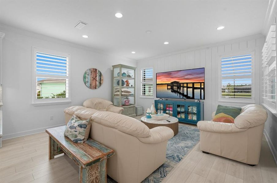 Furnished interior view inside a new home in , Daytona Beach (Image 11).