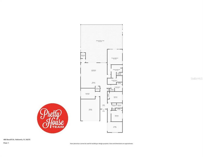 2D floor plan layout of this home in , Nokomis, FL (Image 5).