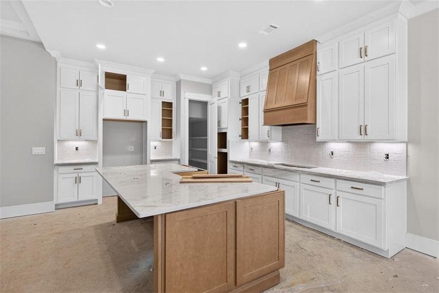Furnished interior view inside a new home in , Statham (Image 6).