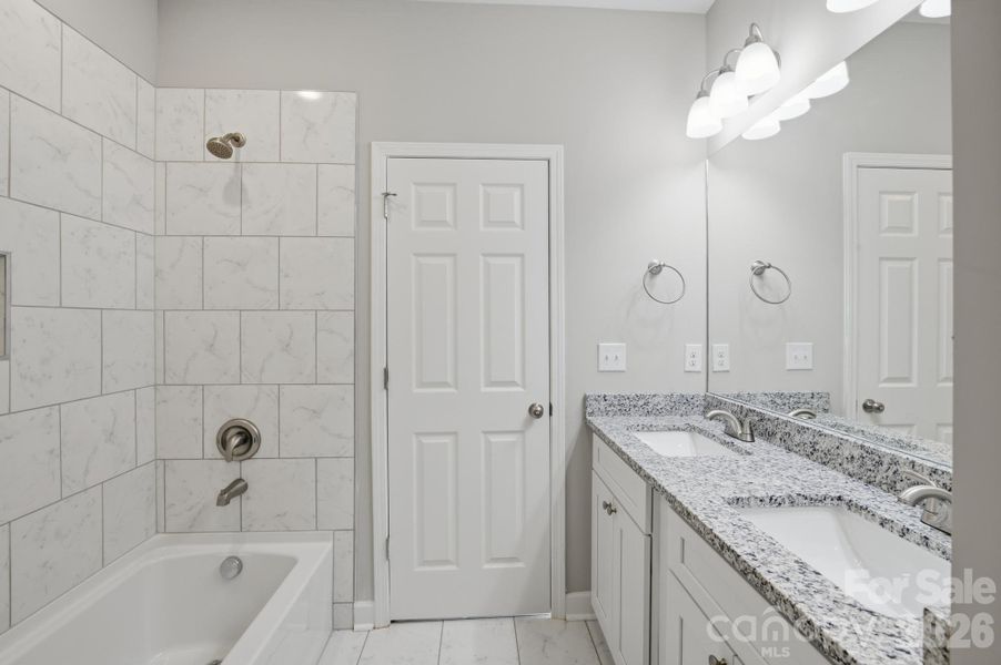 Furnished interior view inside a new home in , Statesville (Image 9).