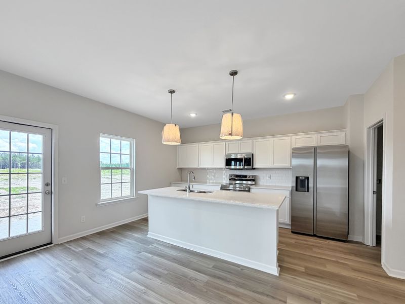 Furnished interior view inside a new home in Doctor's Creek, Ludowici (Image 7).