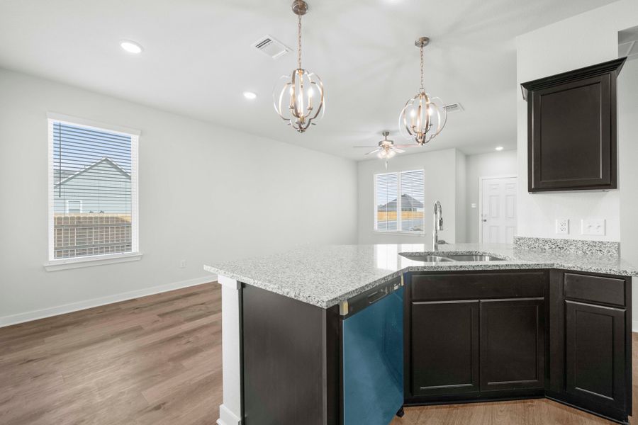Furnished interior view inside a new home in South Fork, Waco (Image 5).