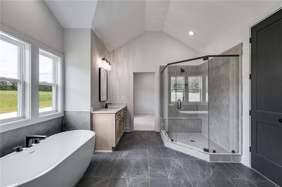 Furnished interior view inside a new home in The Meadows at Lake Circle, Buchanan (Image 12).