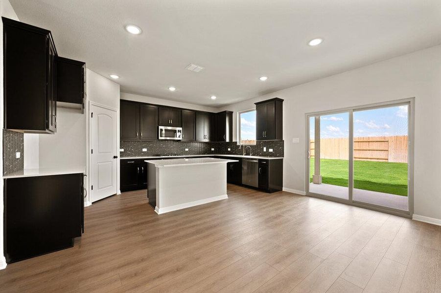 Furnished interior view inside a new home in Patterson Ranch, Georgetown (Image 11). Furnished interior view inside a new home in Patterson Ranch, Georgetown (Image 11).