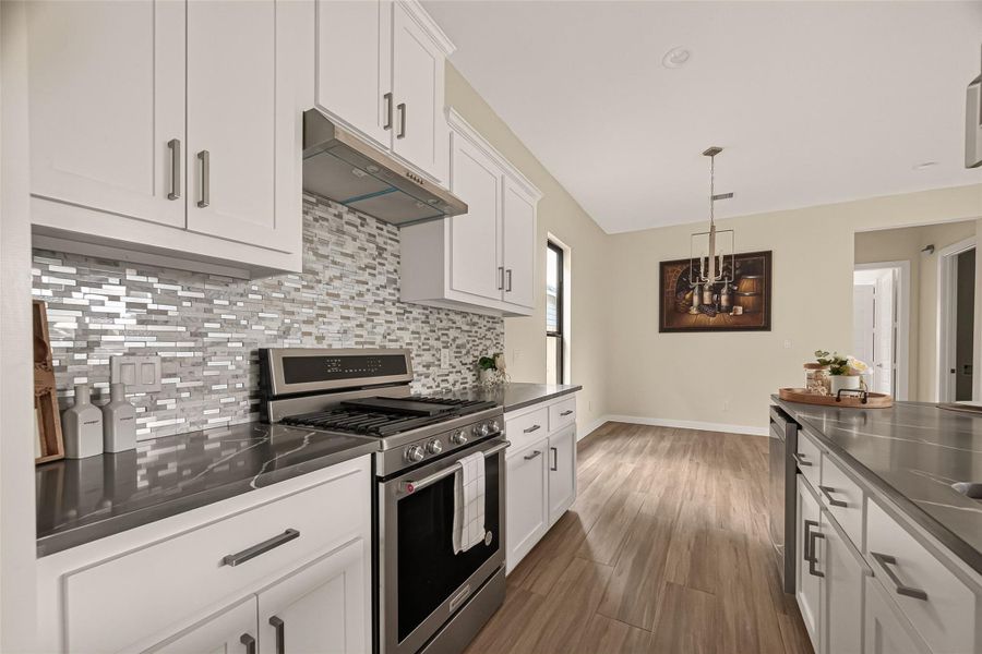 Furnished interior view inside a new home in , Houston (Image 7).