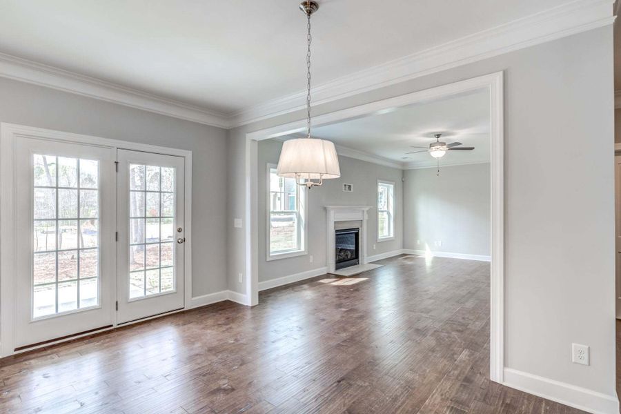 Great Room with Fireplace Option Great Room with Fireplace Option